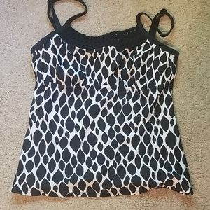 Tankini  swimsuit  top